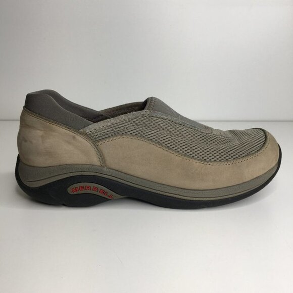 Merrell Equinox Slip On Loafer Size 9.5 Taupe - Picture 6 of 11